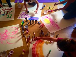 Laboratorio di disegno e pittura libera